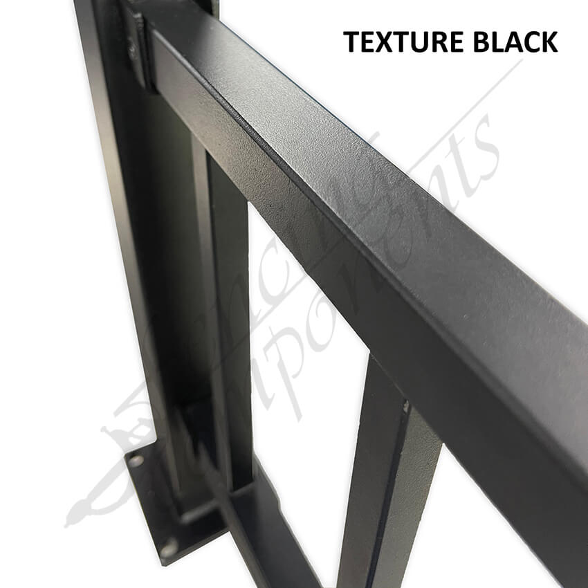 Fencing Components_Steel Gate 970x1200H (Texture Black)