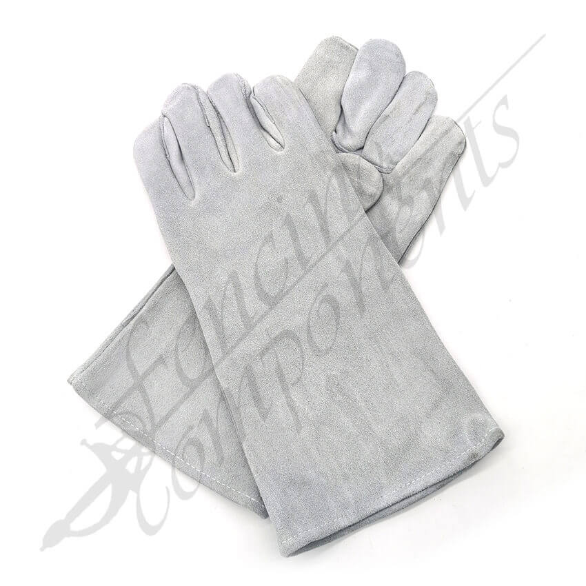 Fencing Components_Leather welding hand gloves - ONE SIZE FIT ALL