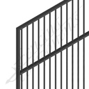 Fencing Components_Gate Aluminium Pool FLAT TOP 970W x 1.8H (Black) [REVERSABLE]