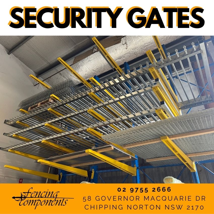 Security Sliding Gate Steel 1.8H x 6W - Gal