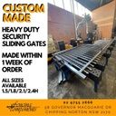 Security Sliding Gate Steel 1.8H x 6W - Gal