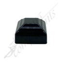 50x50 Aluminium Square Cap Decorative (Black)