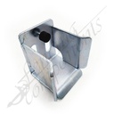 Gate Receiver/Catcher Open Box Type 50mm Steel (Zinc)