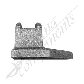 50x10 Bracket Horizontal Aluminium