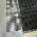 Perforated Sheet Mesh 1220x2440x1.6mm - 11.1mm Square Hole - Pre-galvanised PDC Black