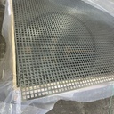 Perforated Sheet Mesh 1220x2440x1.6mm - 11.1mm Square Hole - Pre-galvanised