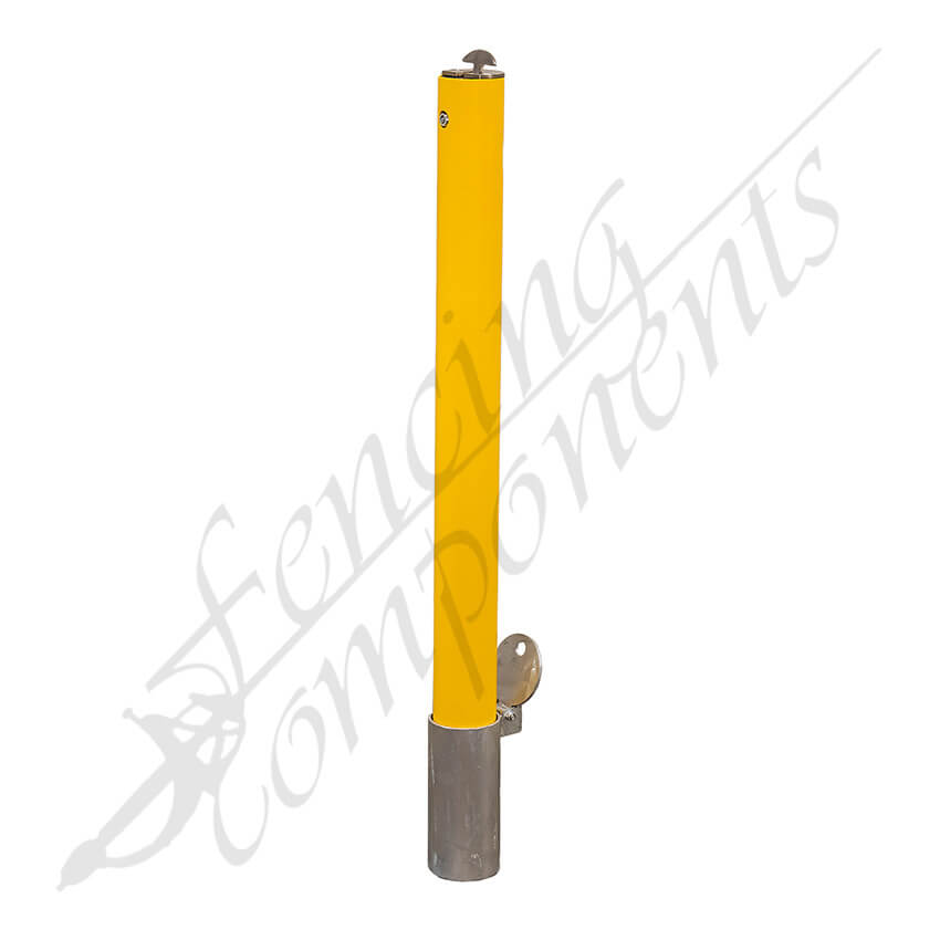 Fencing Components_In-Ground Removable Bollard - 90mm Key Lock