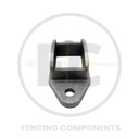 Fencing Components_38x25 Double Lug Fence Bracket Aluminium L/R