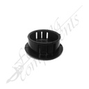 Fencing Components_25mm Round Plastic Cap (Black)