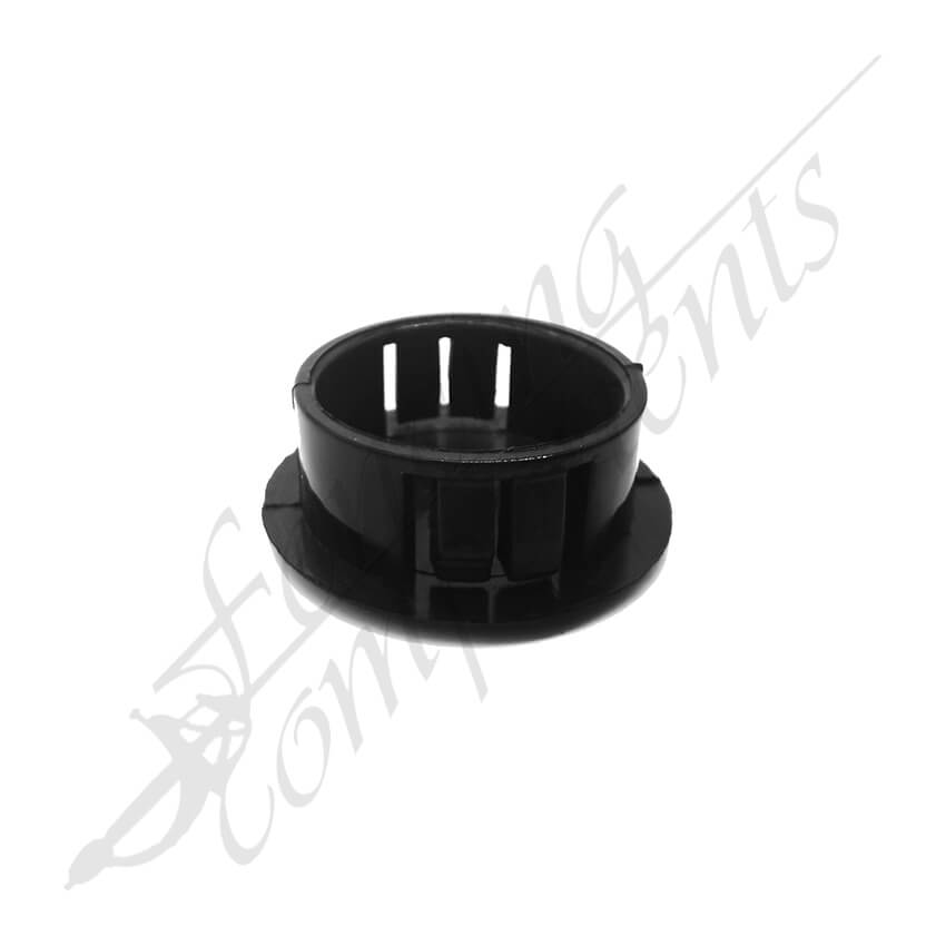 Fencing Components_32mm Round Plastic Cap (Black)