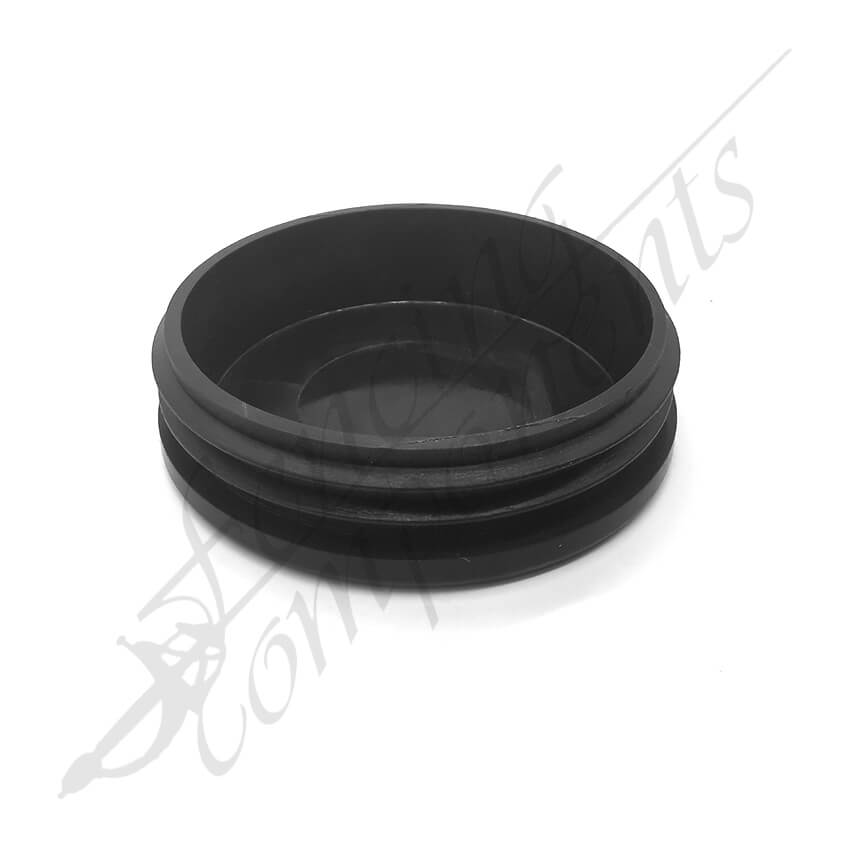 Fencing Components_60mm (50NB) Plastic Cap Round (Black)