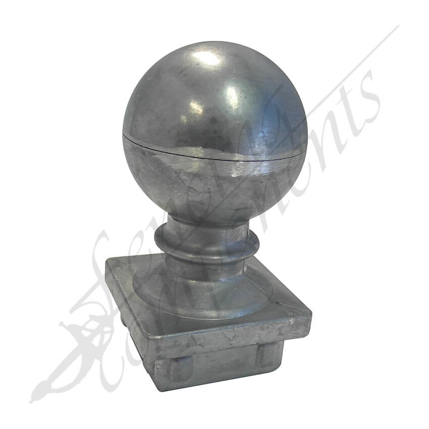 Fencing Components_Aluminium Ball Cap 50x50