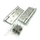 Fencing Components_Stainless Steel Butt Hinge 100x75x2.2mm [SINGLE] (OLD#1064)