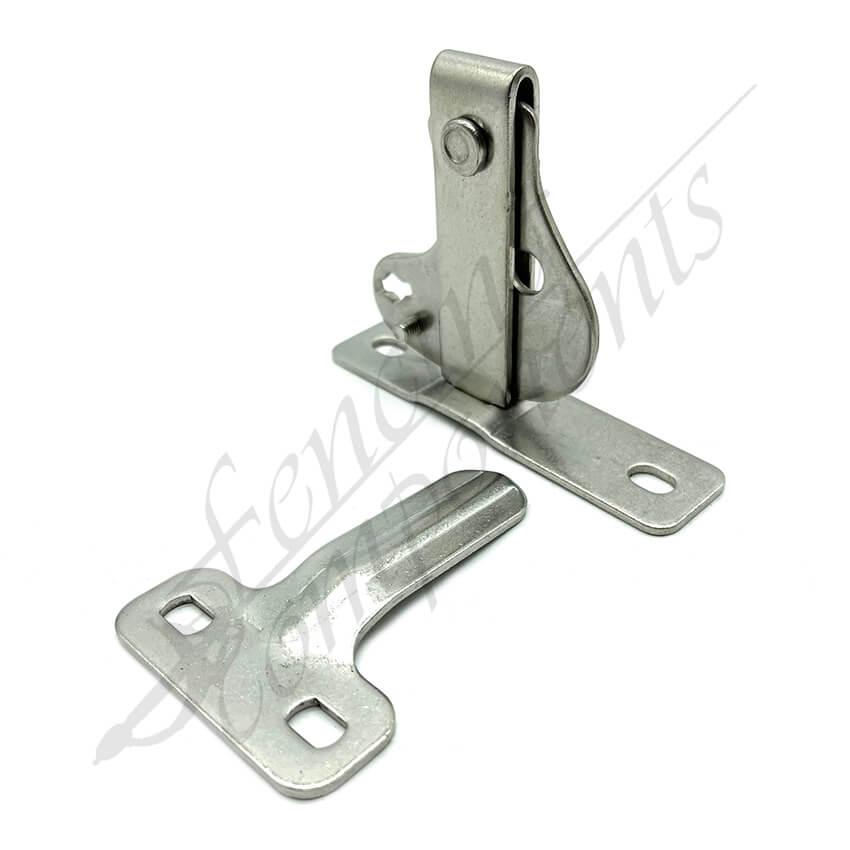 Fencing Components_D-Latch + Striker (Stainless Steel 304) [Old# 1071A]