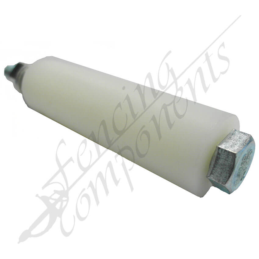 Fencing Components_40 Dia x140mm Nylon Top Roller - White (Long)