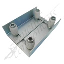 Fencing Components_Top Roller with Bracket - including 4 White Roller