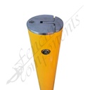 Fencing Components_Removable Surface Mount Bollard - Key Lock - 90 Dia x 1000 mm High