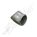 Fencing Components_Elbow Bend 40NB (48.6mm Outside) 45 Degrees ZINC