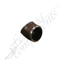 Fencing Components_Elbow Bend 25NB (33.4mm Outside) 45 Degrees Black Steel