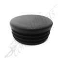 48mm (40NB) Round Plastic Cap - Black