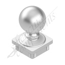 65x65mm Aluminium Ball Cap