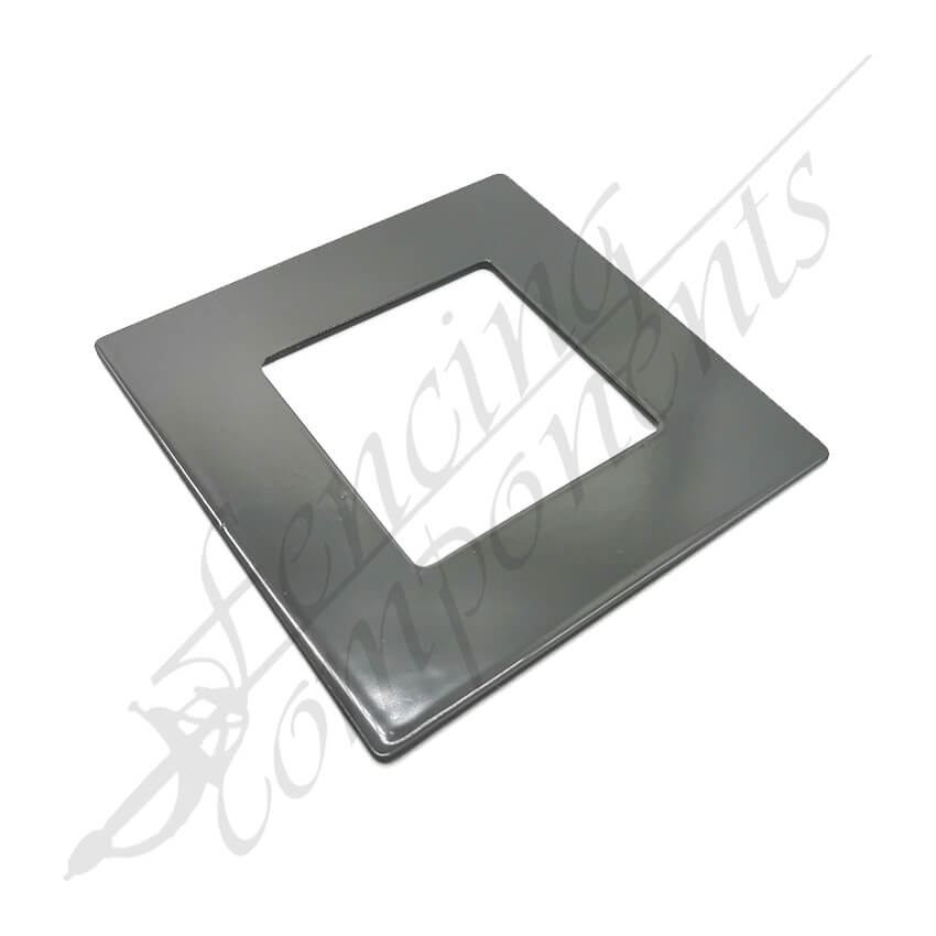 Aluminium Post Base Cover 50x50 FLAT (Grey Ridge/ Woodland Grey/ Slate Grey)
