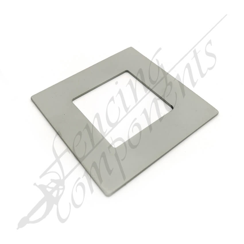 Aluminium Base Post Cover 50x50 FLAT (Snowgum/ Shale Grey/ Gull Grey)