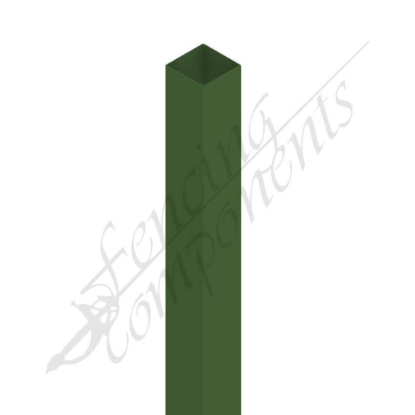 50x50x2400 - 1.6mm - Steel Post (Evergreen/ Cottage Green/ Caulfield Green)