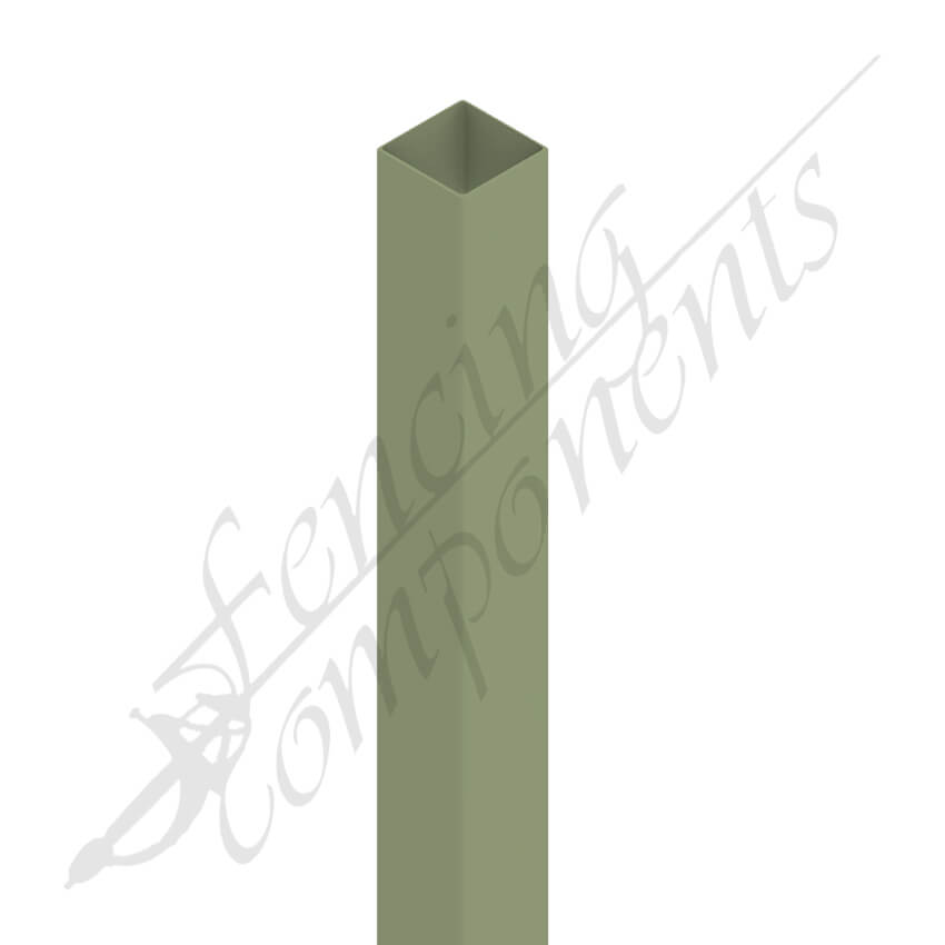 50x50x3000 - 1.6mm - Steel Post (Meadow/ Mist Green/ Pale Eucalyptus)