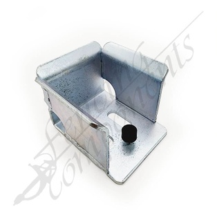 Gate Receiver/Catcher 65mm Steel (Zinc) Open Box Type