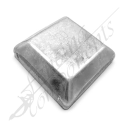 [2035] 100x100mm Steel Square Cap Pre-Galv 1.2mm thick