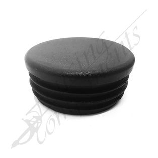 Round Plastic Cap - 48mm (40NB)(Black)