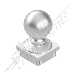[2091] 50x50mm Aluminium Ball Cap
