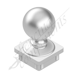[2092] 65x65mm Aluminium Ball Cap