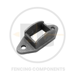 [3004LR-NC] 38x25 Double Lug Fence Bracket Aluminium L/R