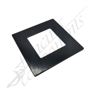 Aluminium Post Cover 50x50 FLAT (Black)