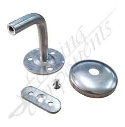 [4501AL] Handrail Bracket Aluminium (3 part + Screw) *4502*