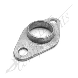[6102] 25NB Oval Flange Galvanized Steel (Inner Ø 33.7mm)