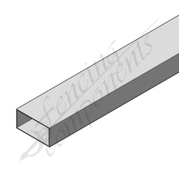 [AP100508020] Aluminium Rectangle 100x50x8000 2.0 (Square Edge)