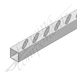 [AP50508516OVDP] Alu Double Punched 50x50 2.0mm 6m (85x1.2mm Oval)