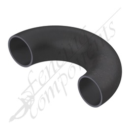 [EB25180-BS] Elbow Bend 25NB (33.4mm Outside) 180 Degrees Black Steel