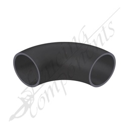 [EB2590-BS] Elbow Bend 25NB (33.4mm Outside) 90 Degrees Black Steel