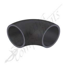[EB4090-BS] Elbow Bend 40NB (48.6mm Outside) 90 Degrees Black Steel