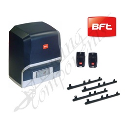 [BFTM-AREBT1000-KIT] BFT Ares BT A1000 Sliding Gate Motor KIT (1000KG Load)(inc. 2 remotes + 4 gear racks)