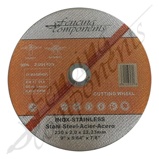 Cutting Disc (LARGE 9) 230x2.0x22.2mm for s/s (60123025)