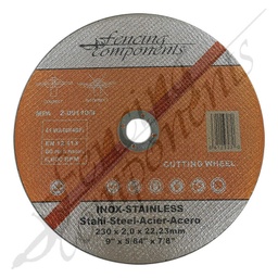 [CD230FC] Cutting Disc (LARGE 9) 230x2.0x22.2mm for s/s (60123025)