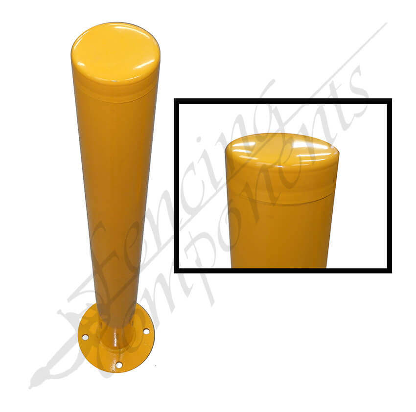 Bollard Safety Yellow 90D x 950mm 3.5mm thickness S