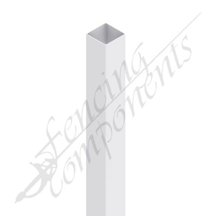 50x50x2400 - 1.6mm - Steel Post (Frost/ Surfmist/ Off White)
