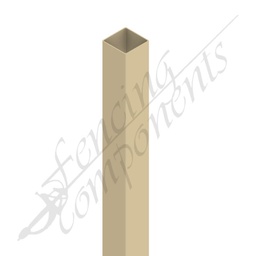 [PTER5024] 50x50x2400 - Steel Post (Merino/ Terrace/ Paperbark)