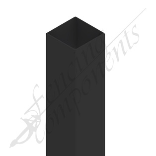 100x100x3000 - 3mm - Steel Post (Satin Black)